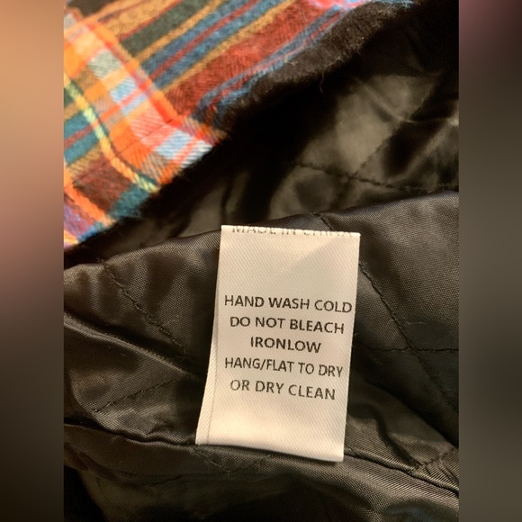 ⭐️HOST PICK⭐️ NEW Washed Cotton Plaid Shacket Size Small - Picture 9 of 10